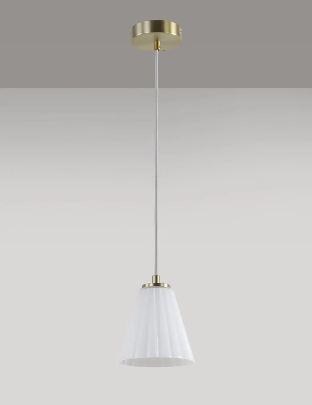 Georgia Conical Pendant Light - White product