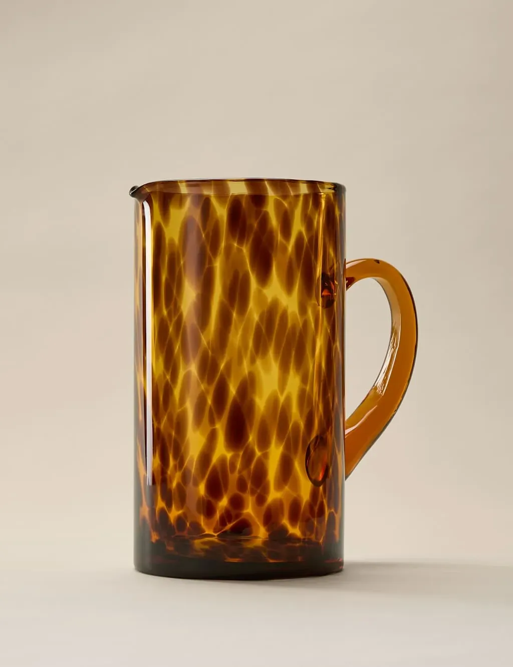 Glass Speckle Jug - Brown product