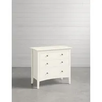 Hastings 3 Drawer Chest - Ivory alternate view