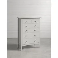 Hastings 6 Drawer Chest - Grey, Wood alternate view