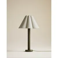 Helix Table Lamp - Dark Green, Resin alternate view