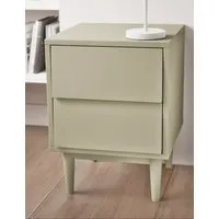 Hive Bedside Table with Storage - Pebble alternate view