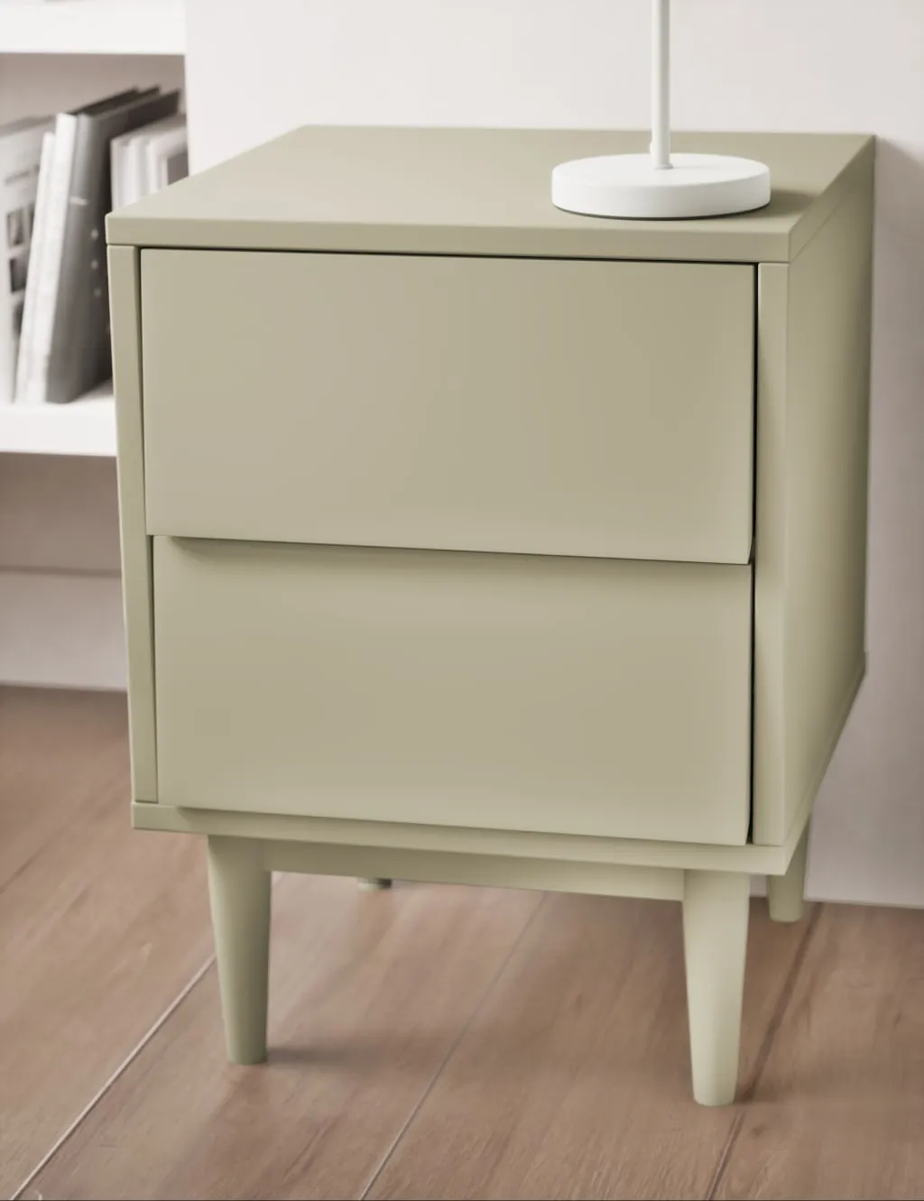 Hive Bedside Table with Storage - Pebble product