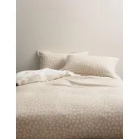 Leopard Jacquard Bedding Set - Natural Mix, Pure Cotton alternate view