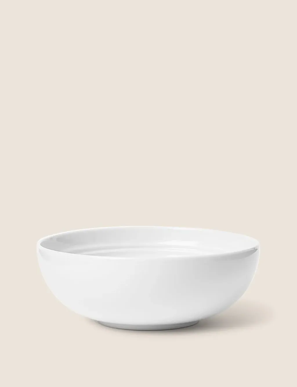 Marlowe Cereal Bowl - White, Porcelain product