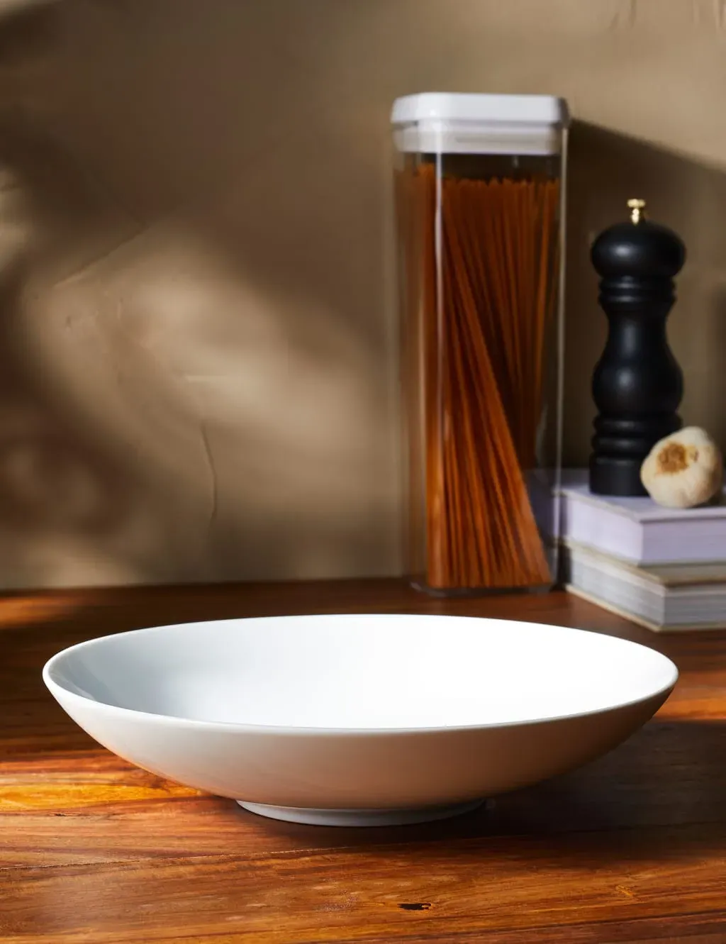 Maxim Coupe Pasta Bowl - White, Porcelain product
