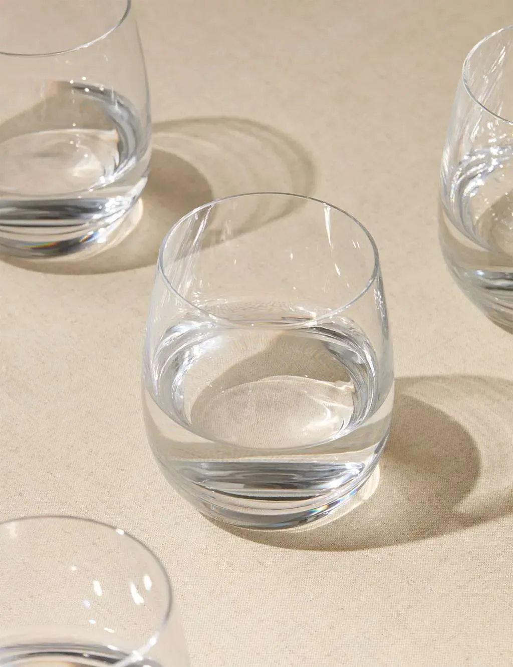 Maxim Set of 4 Tumblers - Clear, Crystal product