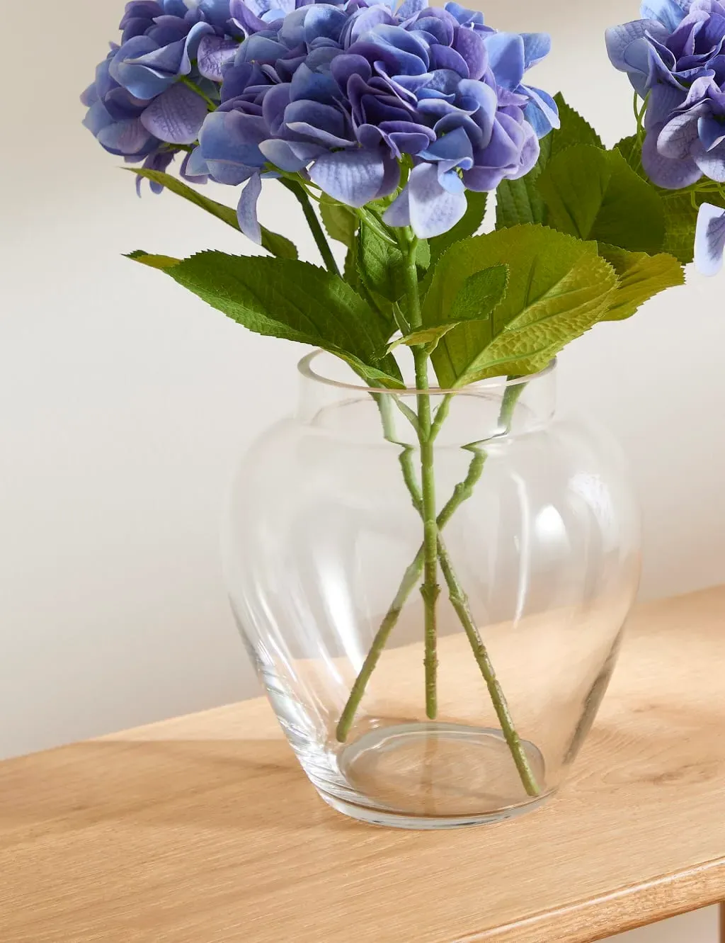 Medium Urn Vase - Clear, Glass product