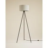 Metal Tripod Floor Lamp - Black alternate view
