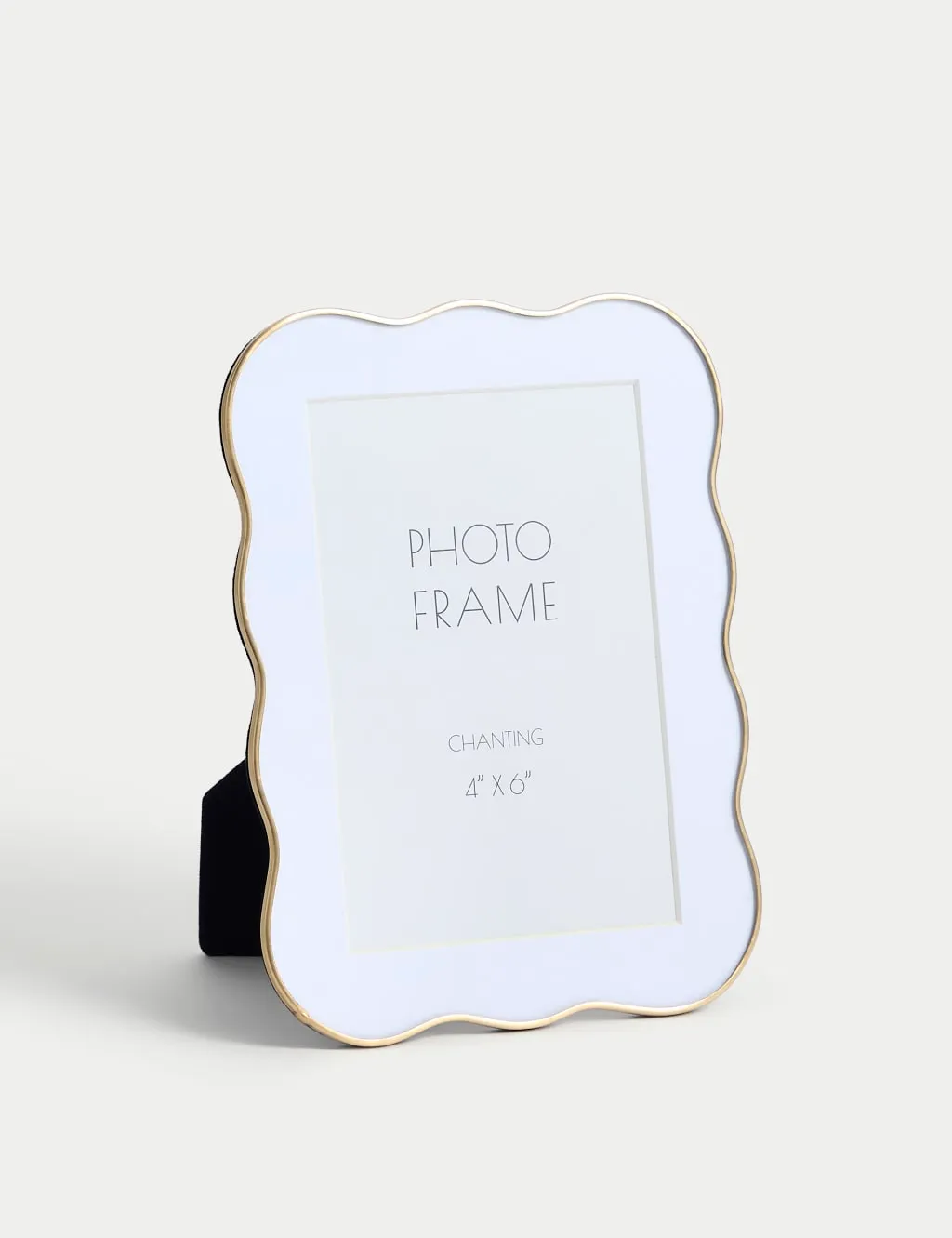 Metal Wiggle Photo Frame 4x6 inch - Gold product
