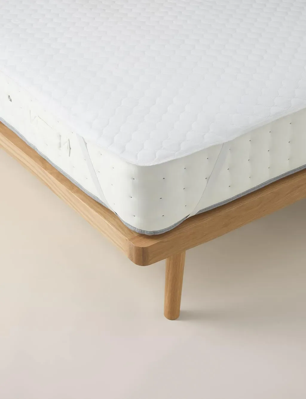 Microfibre Mattress Protector - White product