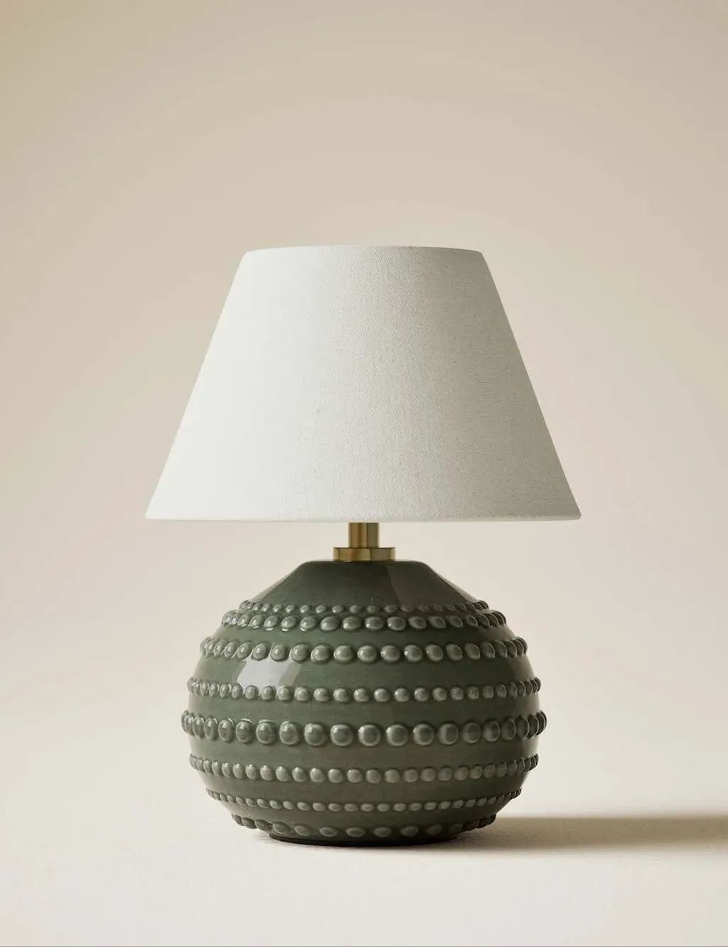 Mini Rio Rechargeable LED Table Lamp - Green, Ceramic product