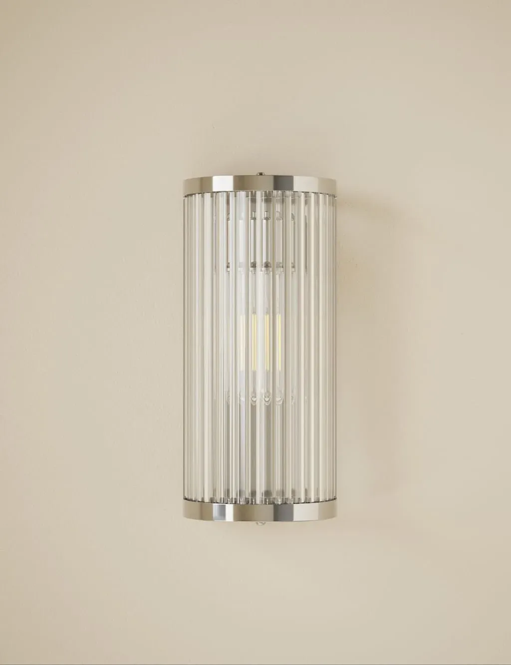 Monroe Wall Light - Silver, Polished Metal product