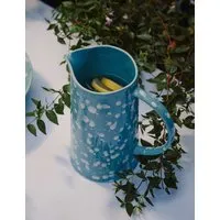 Paint Splatter Jug - Blue, Stoneware alternate view