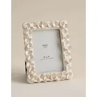 Petal 5x7 Inch Photo Frame - Soft White, Ceramic alternate view