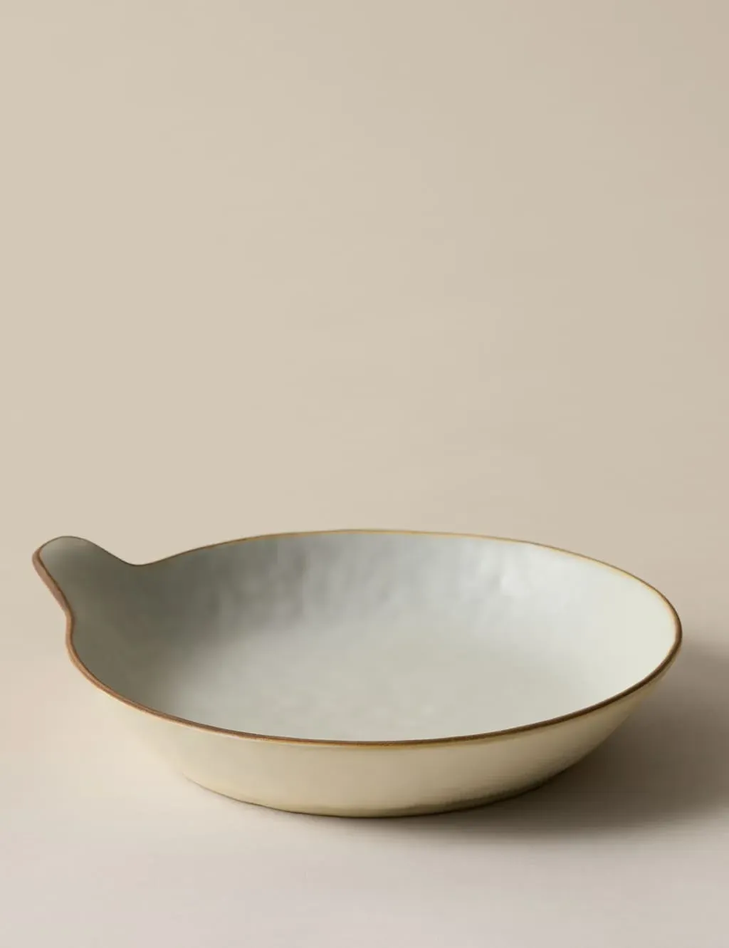 Picky Bits Handle Serving Plate - Natural, Stoneware product