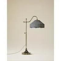 Pleated Table Lamp - Antique Brass alternate view