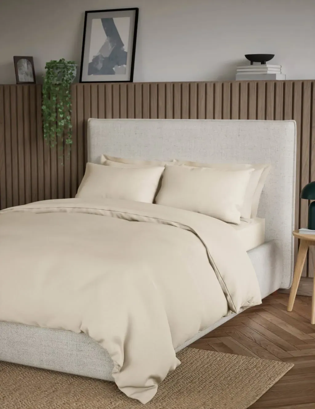 Pure Cotton 300 Thread Count Bedding Set - Neutral product