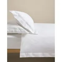 Pure Cotton 600 Thread Count Bedding Set - White alternate view