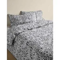 Pure Cotton Animal Print Bedding Set - Charcoal Mix alternate view
