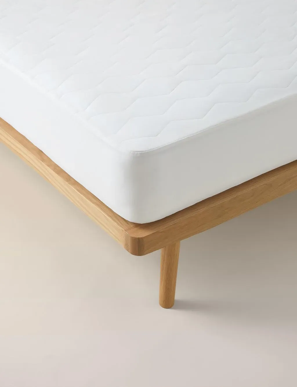 Pure Cotton Extra Deep Mattress Protector - White product