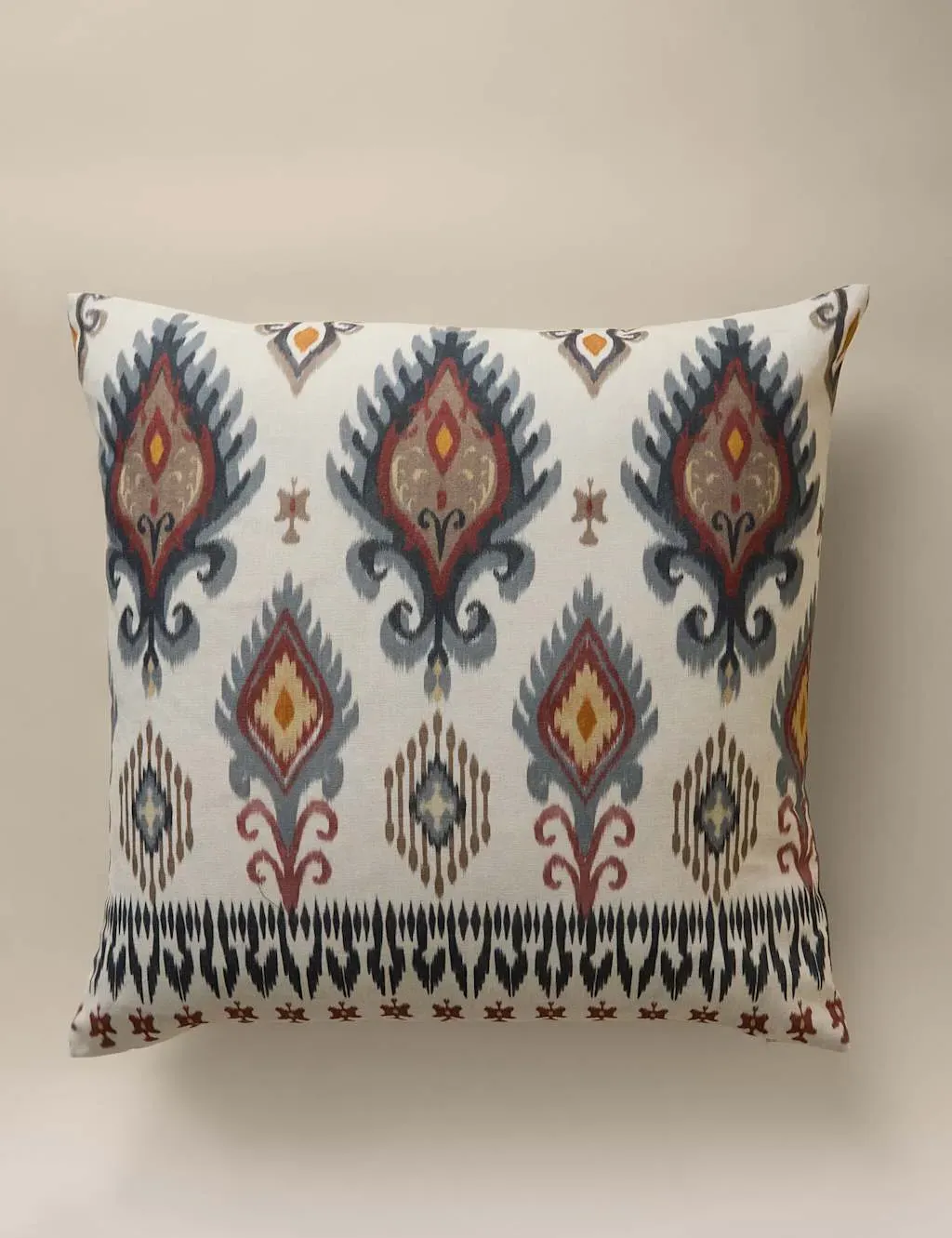 Pure Cotton Geometric Cushion Cover - Multi product