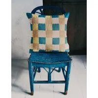 Pure Cotton Quilted Patchwork Cushion - Multi alternate view