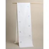 Pure Cotton Shell Embroidered Table Runner - Blue Mix alternate view
