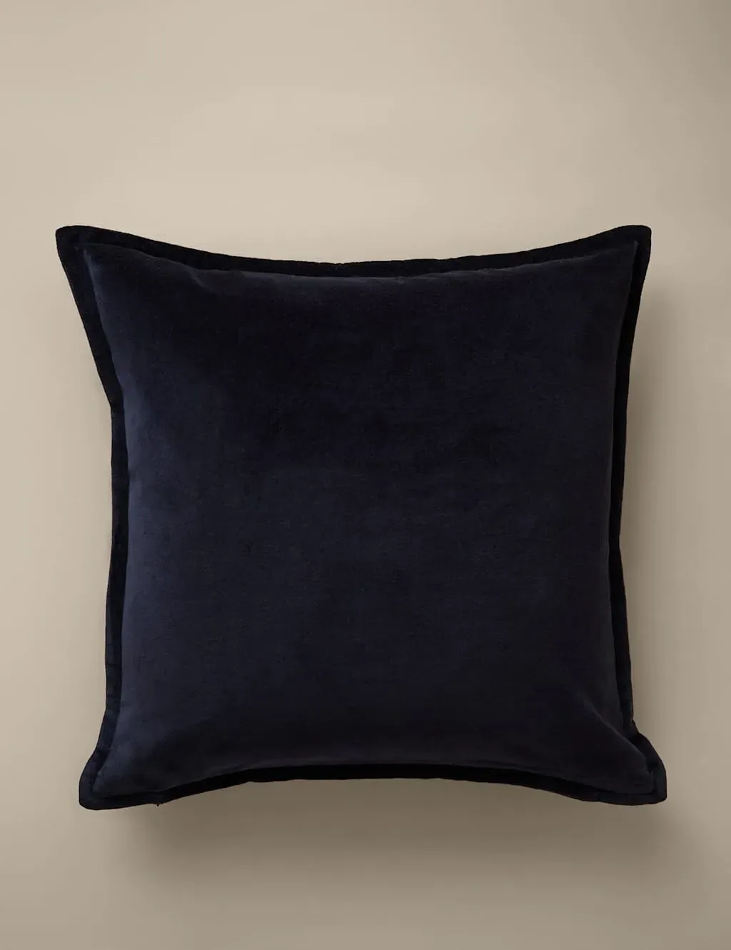 Pure Cotton Velvet Cushion Cover - Navy product