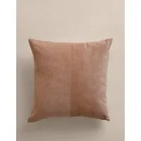 Pure Cotton Washed Cord Scatter Cushion - Brown alternate view