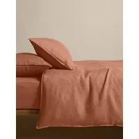Pure Linen Bedding Set - Dark Camel alternate view