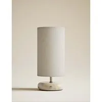 Rechargeable Pebble Stone Effect Table Lamp - Brown alternate view