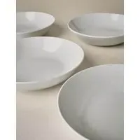 Remarksable 4-Piece Pasta Bowl Set - White, Porcelain alternate view