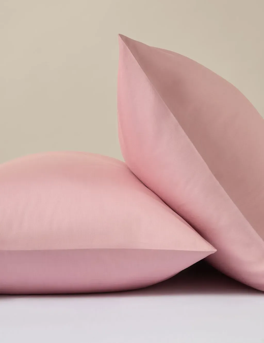 Rest & Renew 2 Pack Pillowcases - Soft Pink, Pure Cotton product