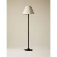 Ribbed Floor Light - Black, Metal alternate view