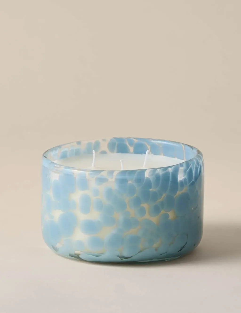 Seasalt & Cedar Confetti 3-Wick Candle - Blue Mix product