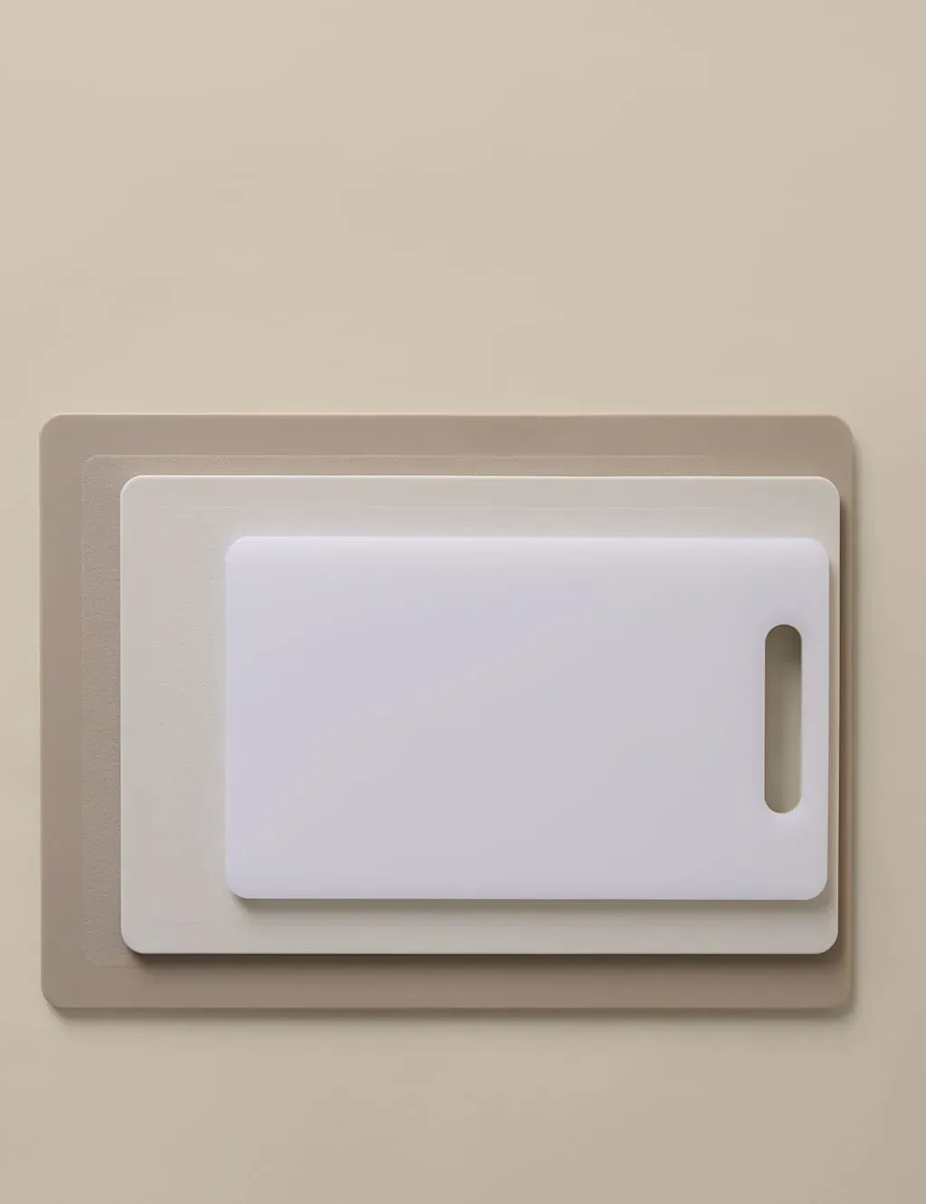 Set of 3 Chopping Boards - Grey Mix, Plastic product