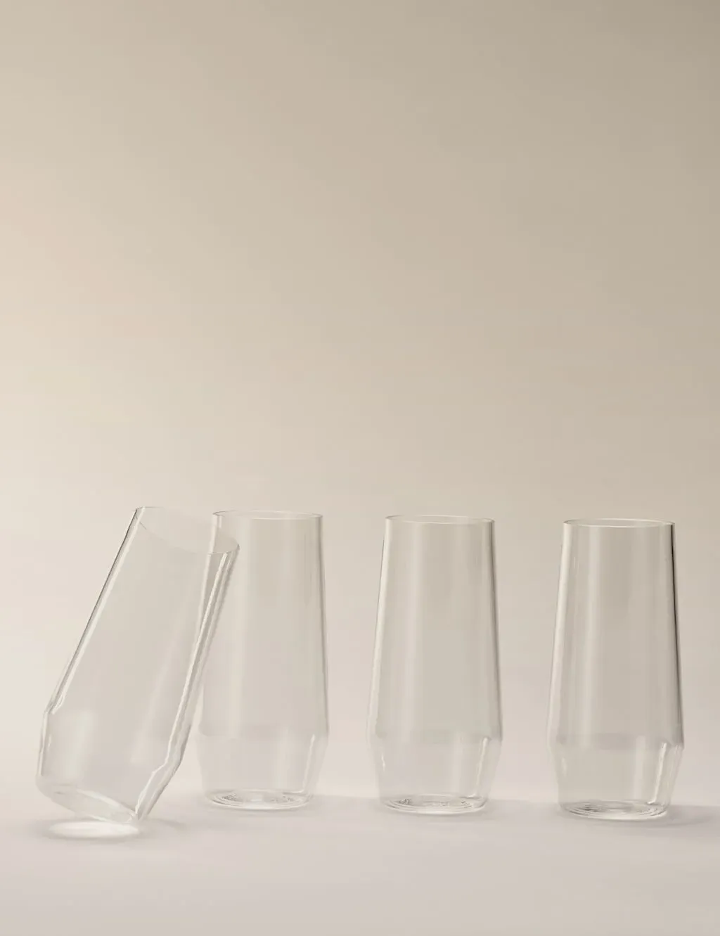 Set of 4 Angular Picnic Hi Ball Glasses product