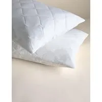 Simply Soft 2 Pack Pillow Protectors - White alternate view
