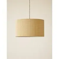 Small Bamboo Drum Shade - Natural alternate view