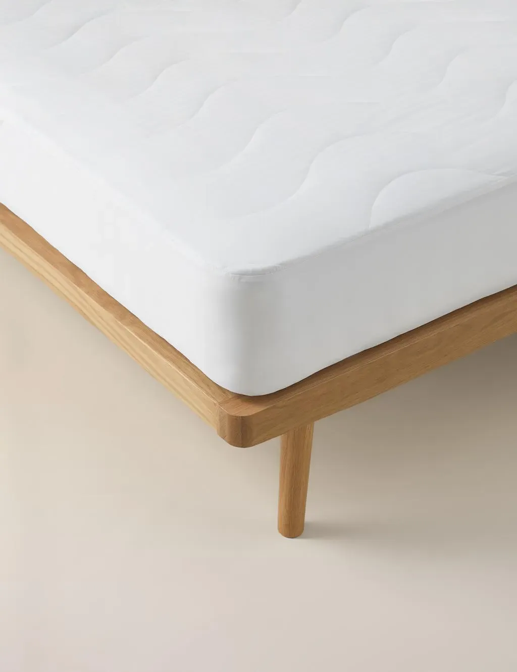 Smart Wash & Dry Mattress Protector - White product