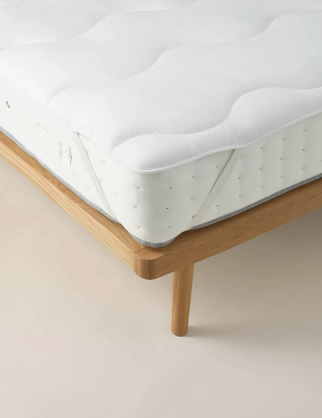 Smart Wash & Dry Mattress Topper - White product