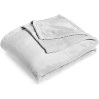 Soft Fleece Throw - Grey alternate view