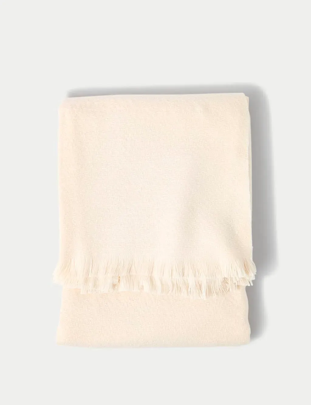 Soft Textured Throw - Ecru, Chenille product
