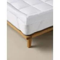 Stay Cool 10cm Depth Mattress Topper - White alternate view