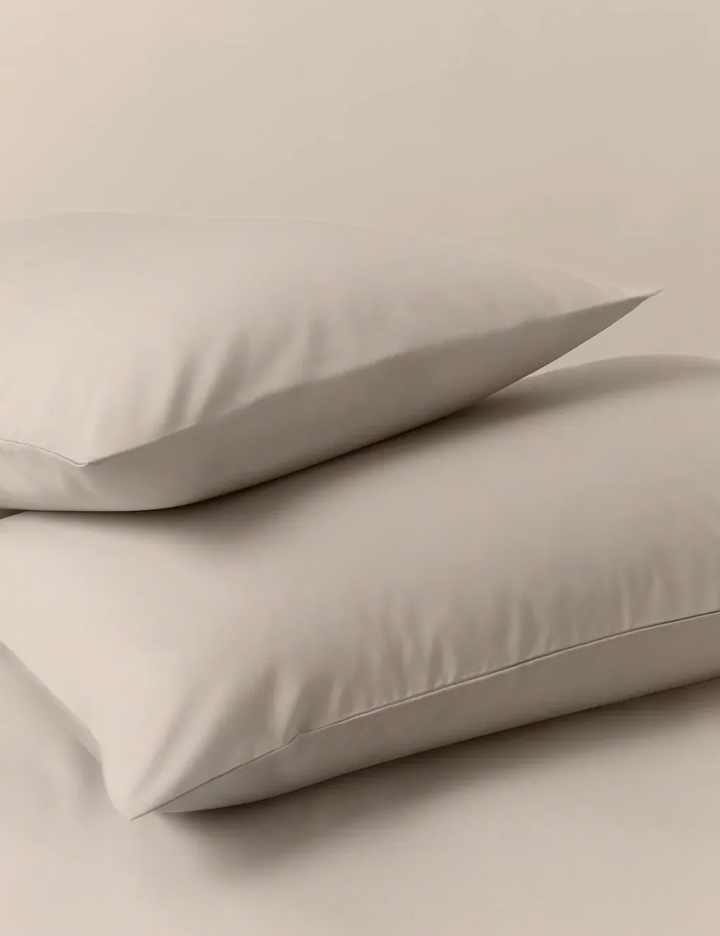 Stay Cool 2 Pack Lyocell Rich Pillowcases - Putty product