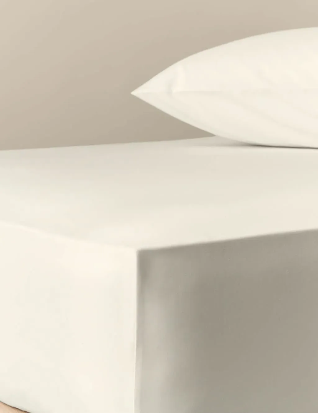 Stay Cool Extra Deep Fitted Sheet - Cream, Lyocell product