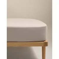 Stay Cool Lyocell Rich Deep Fitted Sheet - Putty alternate view