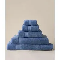 Super Soft Pure Cotton Towel - Medium Blue alternate view