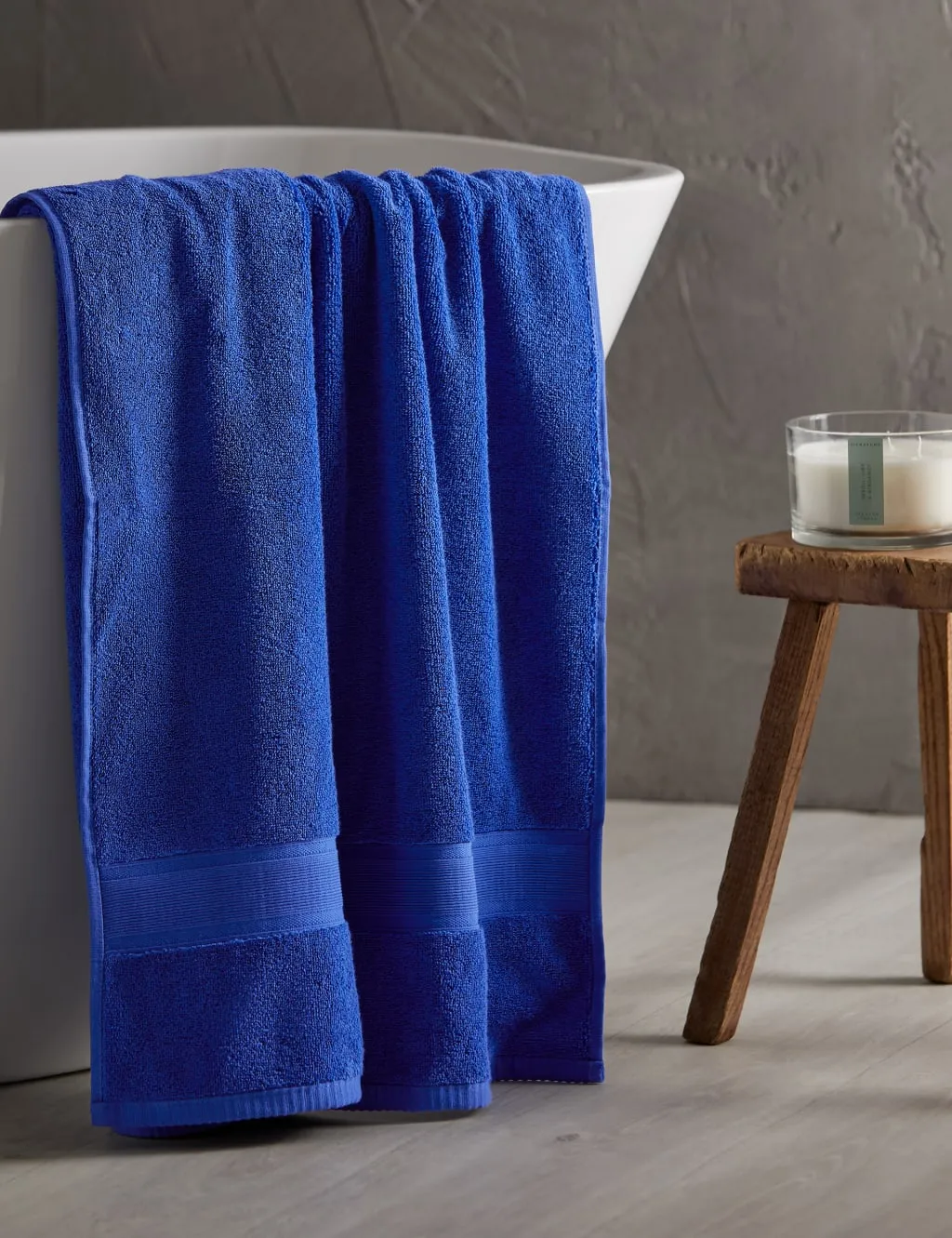 Super Soft Pure Cotton Towel - Mid Blue product